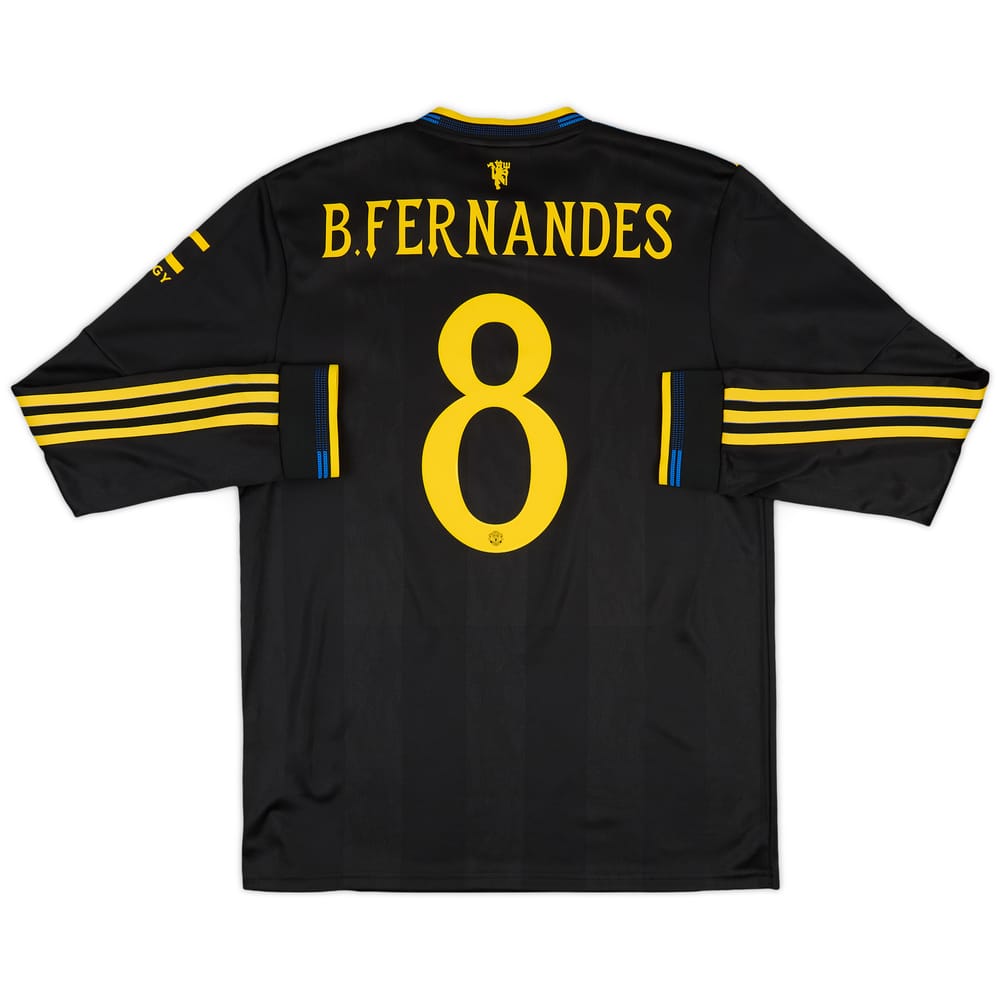 2025-26 Manchester United Authentic Third L/S Shirt B.Fernandes #8