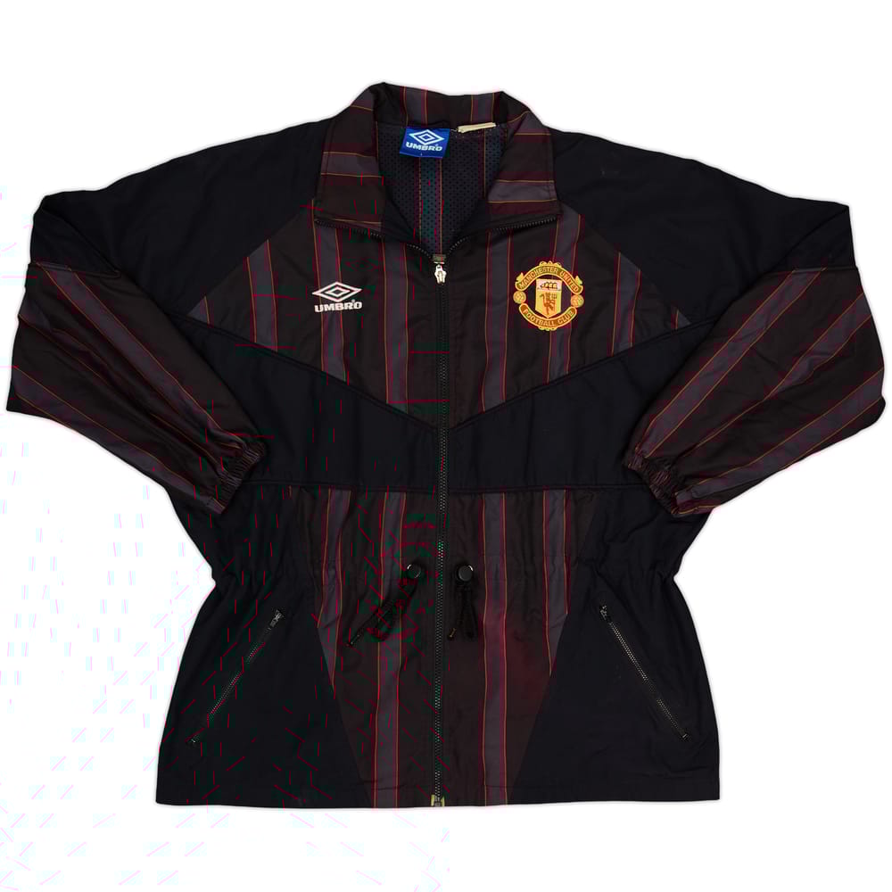 1996-97 Manchester United Umbro Track Jacket - 8/10 - (L)