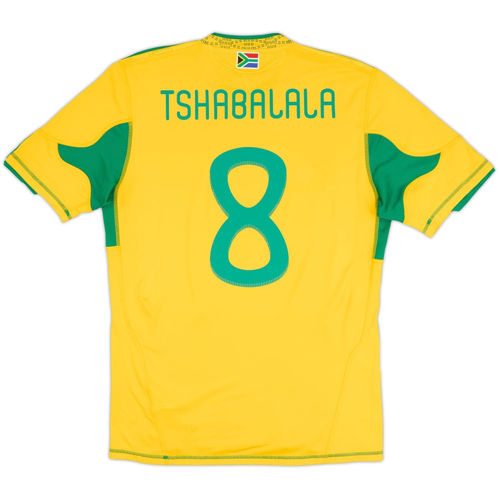 2009-11 South Africa Home Shirt Tshabalala #8 - 7/10 - (M)