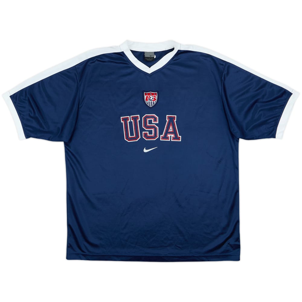 2002-04 USA Nike Training Shirt - 6/10 - (L)