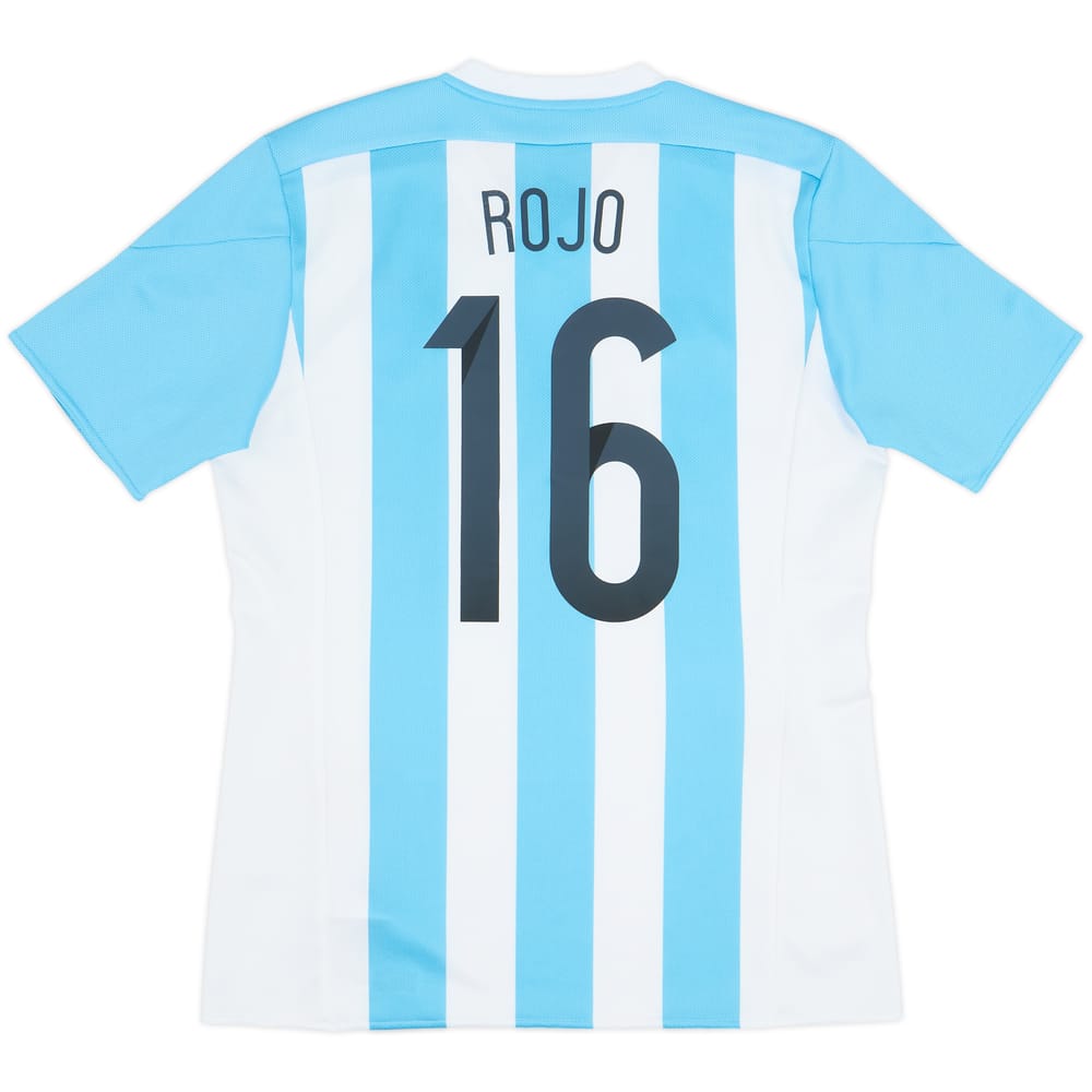 2015-16 Argentina Home Shirt Rojo #16 - 8/10 - (M)