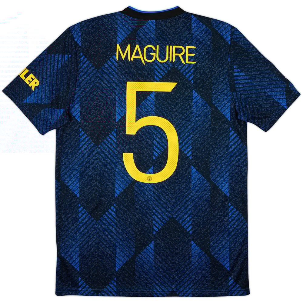2021-22 Manchester United Third Shirt Maguire #5 - 10/10 - (M)
