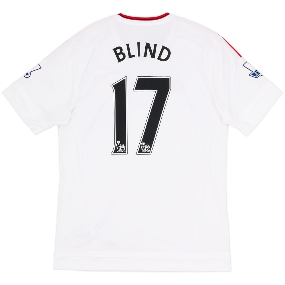 2015-16 Manchester United Away Shirt Blind #17 - 6/10 - (M)
