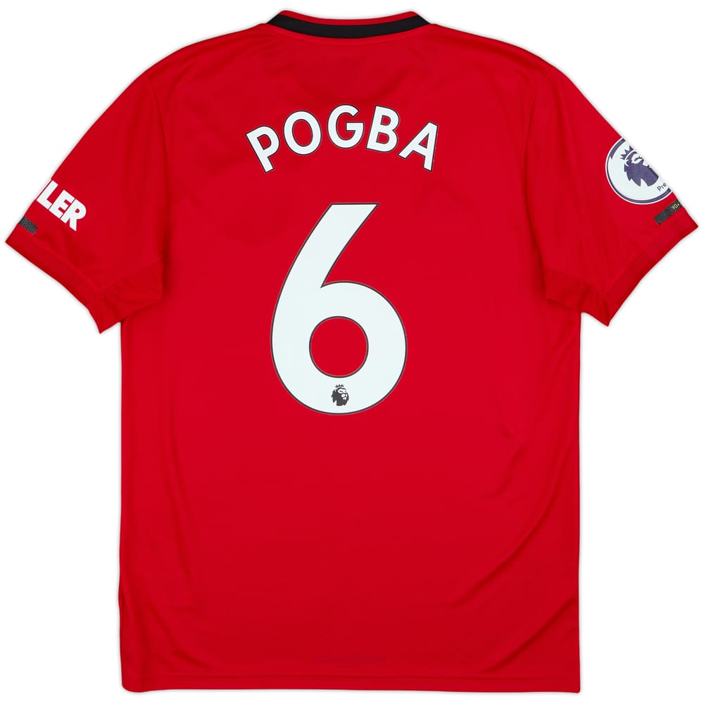 2019-20 Manchester United Home Shirt Pogba #6 - 10/10 - (M)