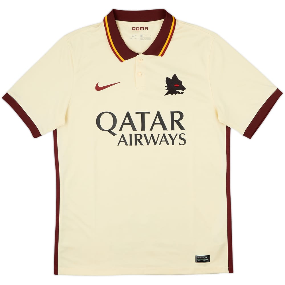 2020-21 Roma Away Shirt - 10/10 - (M)