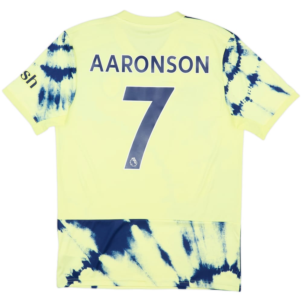 2022-23 Leeds Away Shirt Aaronson #7 - 9/10 - (M)