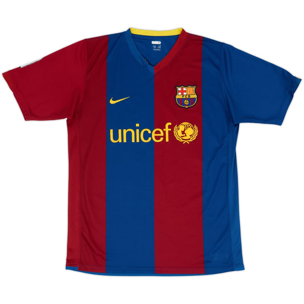 2006-07 Barcelona Home Shirt Puyol #5 - 3/10 - (M)