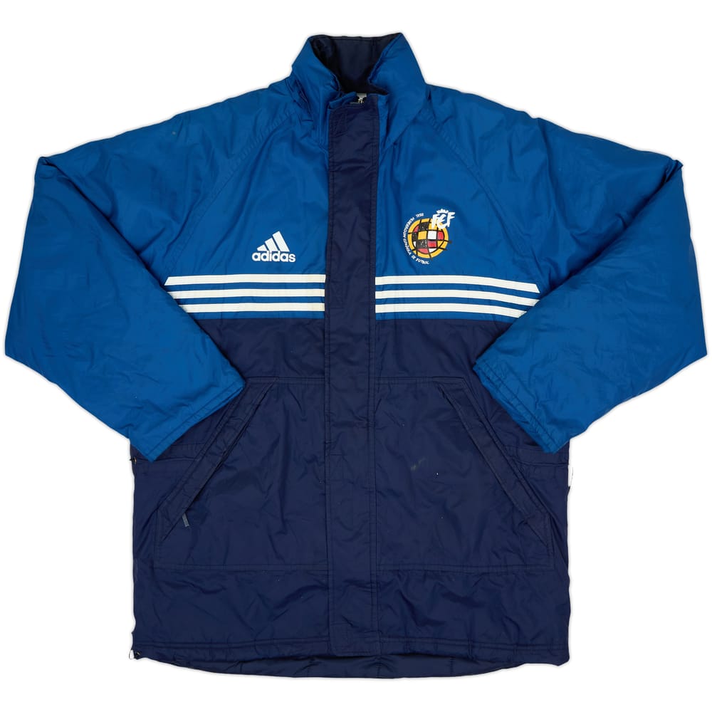 1998-00 España adidas Abrigo Acolchado de Banca - 7/10 - (S)