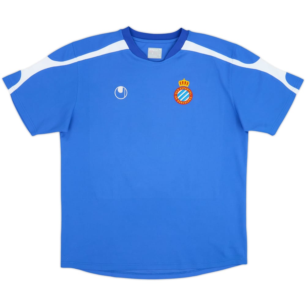 2007-08 Espanyol Uhlsport Training Shirt - 6/10 - (L)