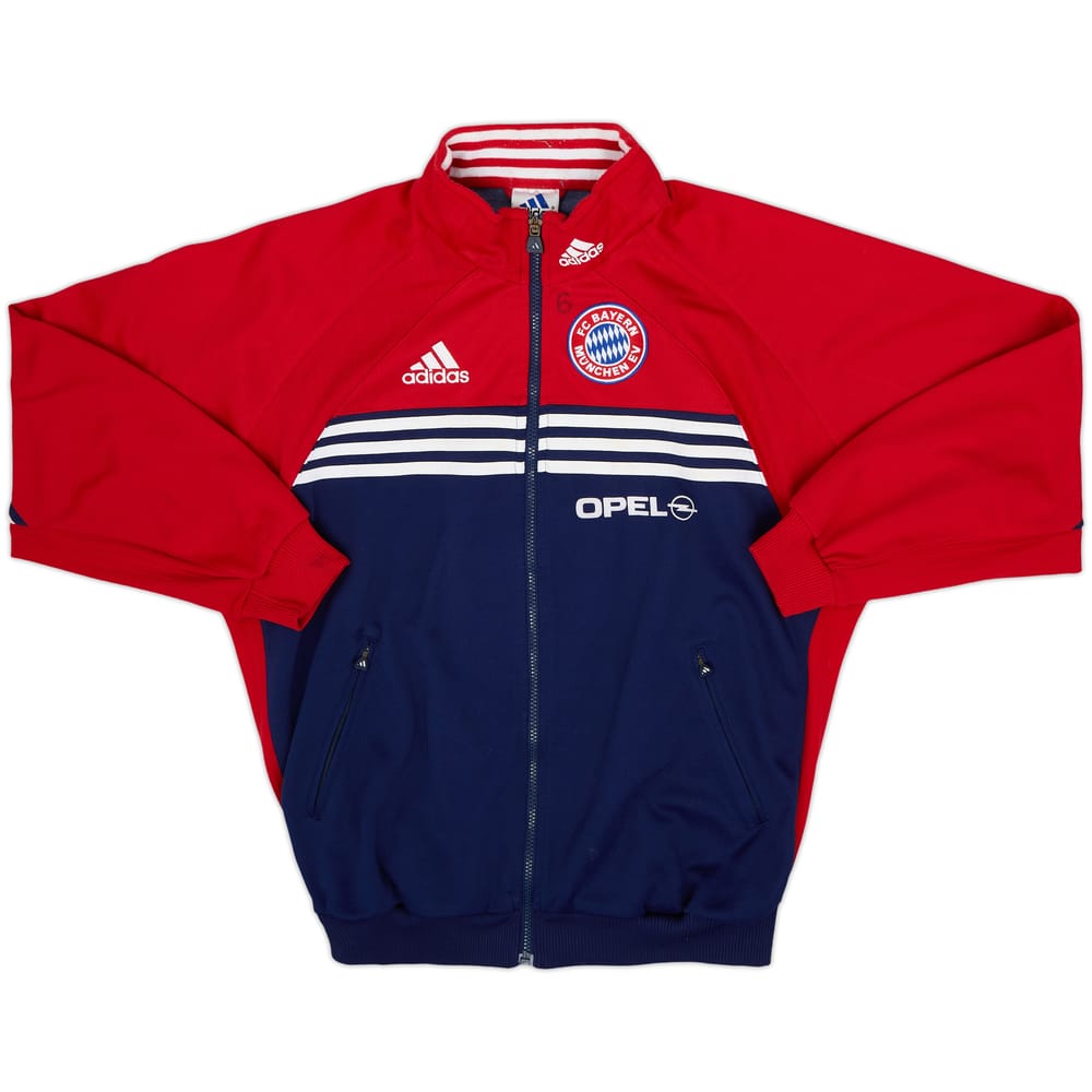 2000-01 Bayern Munich Player Issue adidas Track Jacket #6 - 6/10 - (M/L)