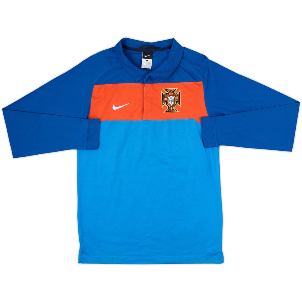 2010-12 Portugal Nike Polo L/S Shirt - 8/10 - (S)