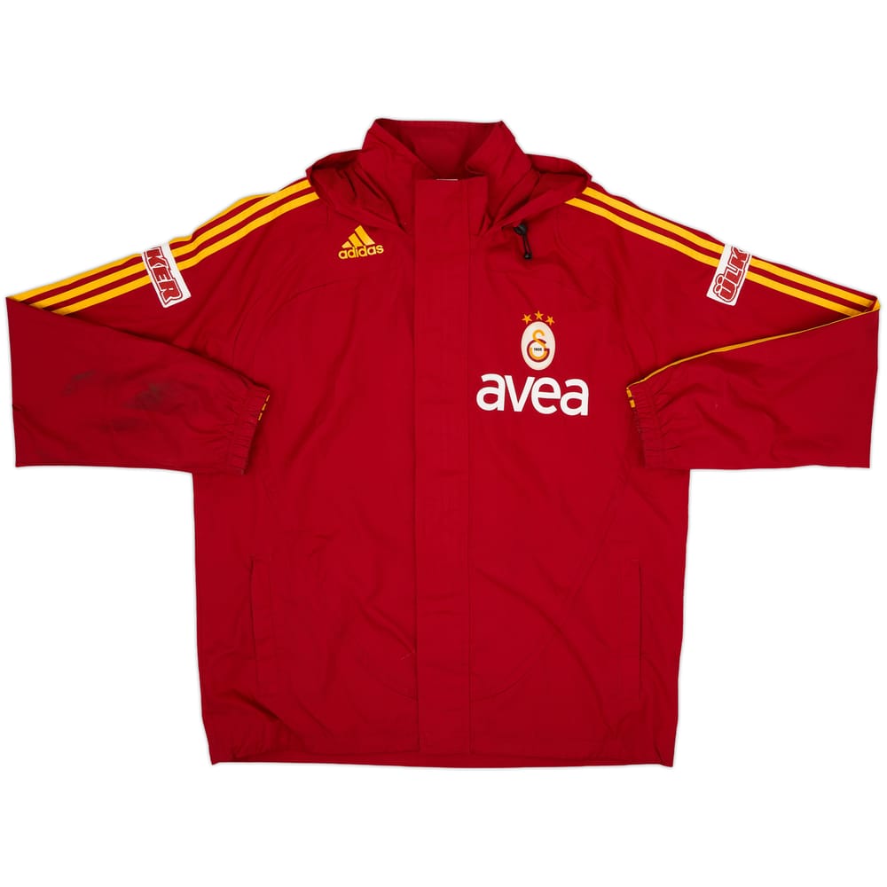 2007-08 Galatasaray adidas Hooded Rain Jacket - 6/10 - (L)