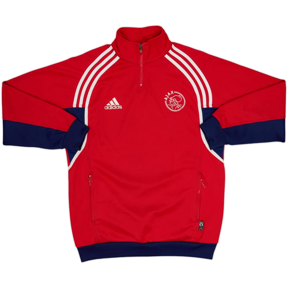 2000-01 Ajax adidas Sudadera de entrenamiento con cremallera 1/4 - 7/10 - (XL.Niños)