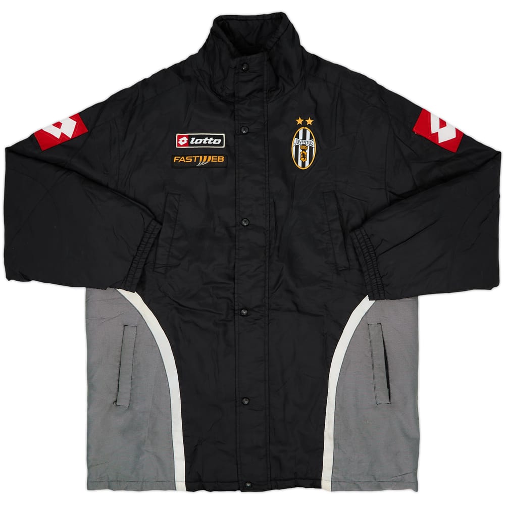 2000-01 Juventus Lotto Abrigo de banquillo acolchado - 7/10 - (XL)