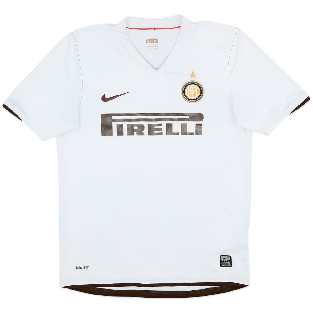 Camiseta de visitante del Inter Milan 2008-09 - 6/10 - (Niños XL)