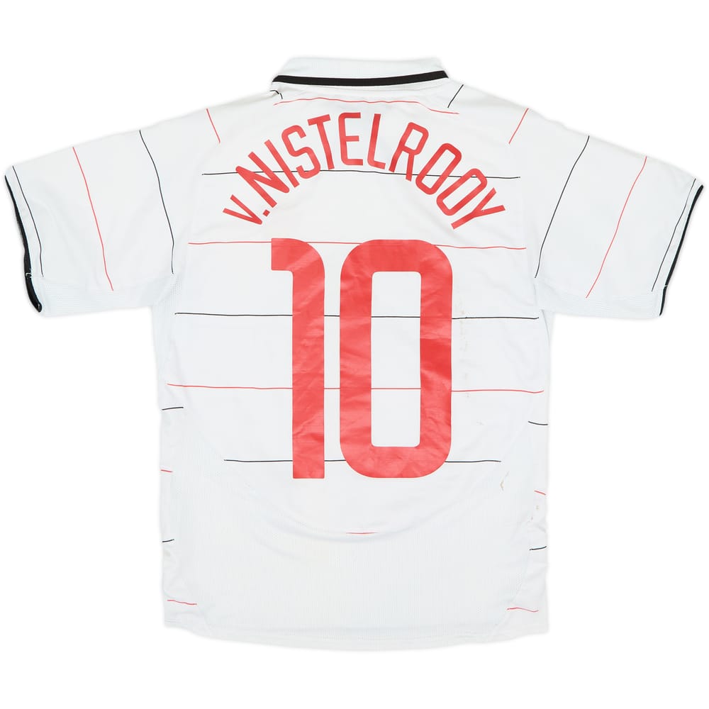 Camiseta de la tercera equipación del Manchester United 2003-05 v. Nistelrooy #10 - 6/10 - (Niños L)