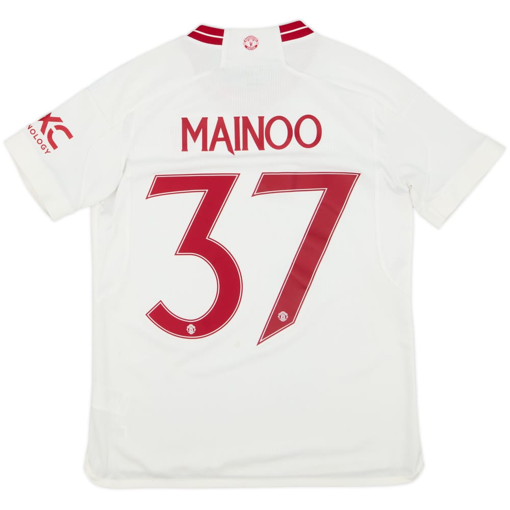 2023-24 Manchester United Third Shirt Mainoo #37 - 6/10 - (Women's M)