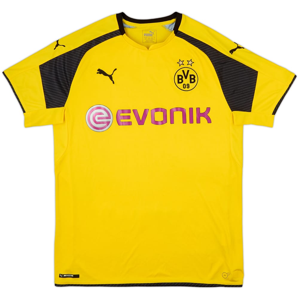 2016-17 Borussia Dortmund Home European Shirt - 10/10 - (L)