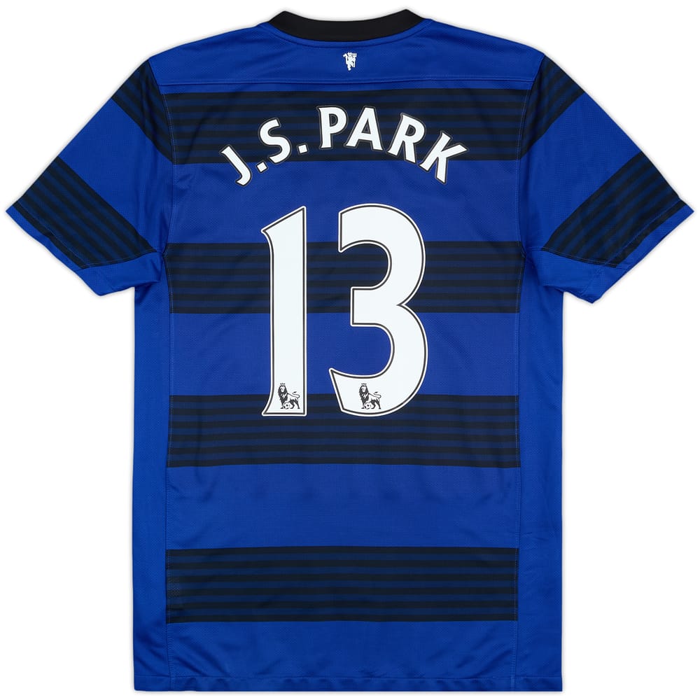 2011-13 Manchester United Away Shirt J.S.Park #13 - 6/10 - (S)