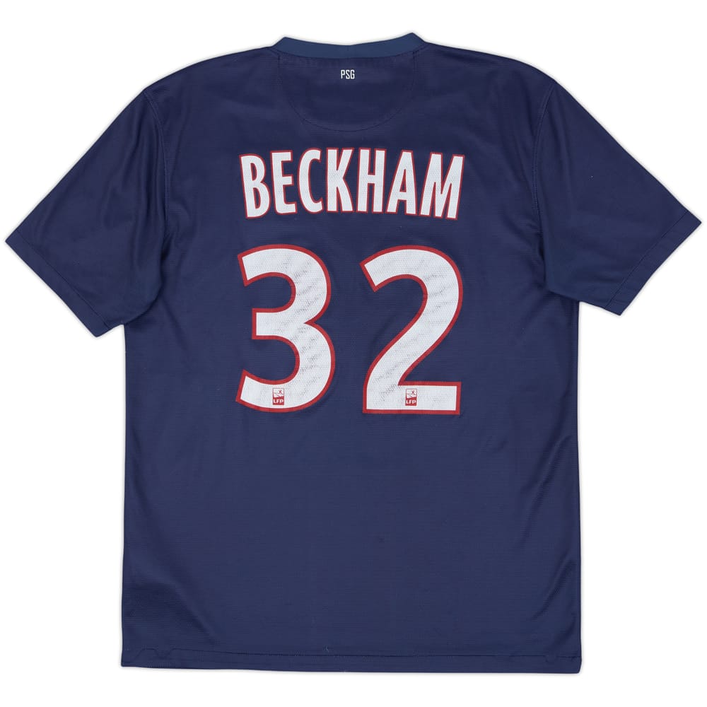 Camiseta de local del Paris Saint-Germain 2012-13 Beckham #32 - 5/10 - (M)