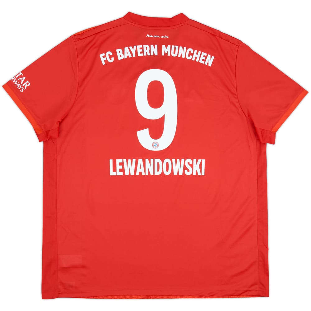 2019-20 Bayern Munich Home Shirt Lewandowski #9 - 10/10 - (XXL)