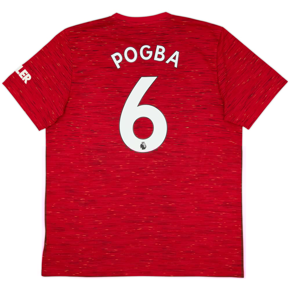 2020-21 Manchester United Home Shirt Pogba #6 - 6/10 - (XL)