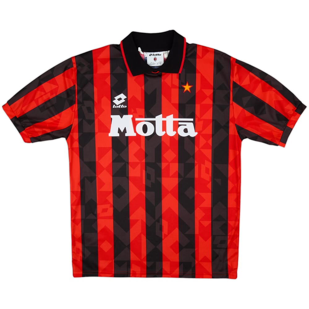 1993-94 AC Milan Home Shirt - 10/10 - (L)