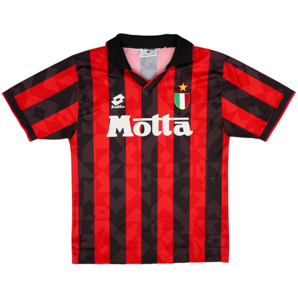 1993-94 AC Milan Home Shirt - 7/10 - (M)