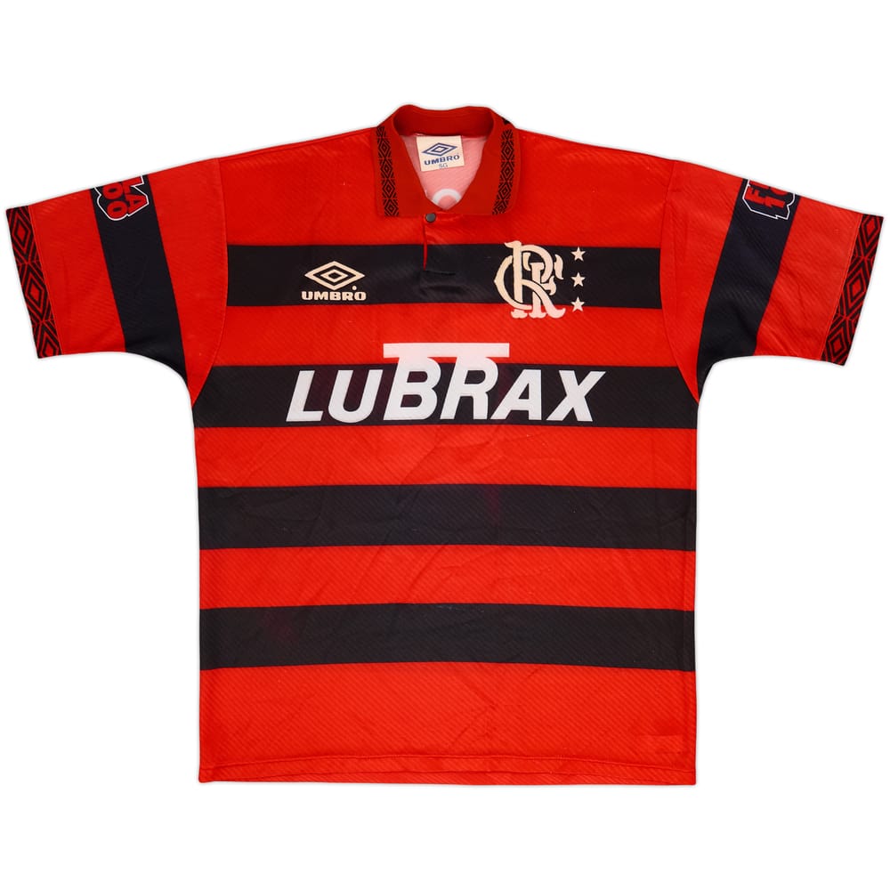 Camiseta de local Centenario del Flamengo 1994-95 #11 - 8/10 - (XL)