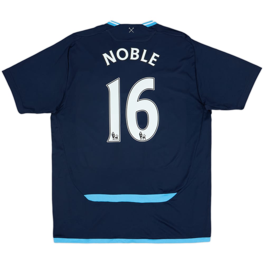 2009-10 West Ham Away Shirt Noble #16 - 8/10 - (XL)