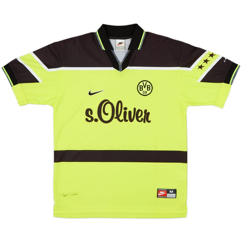 1997-98 Borussia Dortmund Home Shirt - 7/10 - (M)
