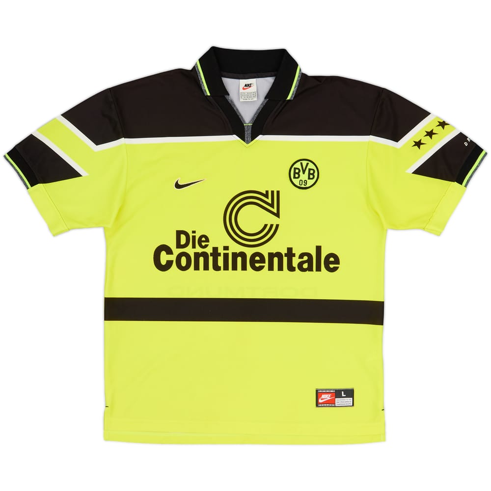 1997-98 Borussia Dortmund Home Shirt - 8/10 - (L)
