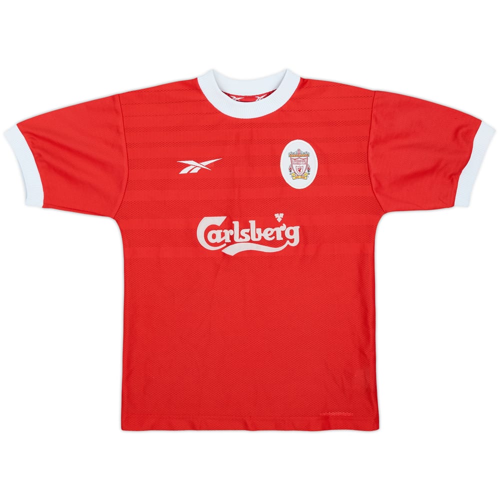 1998-00 Liverpool Home Shirt - 8/10 - (M.Boys)
