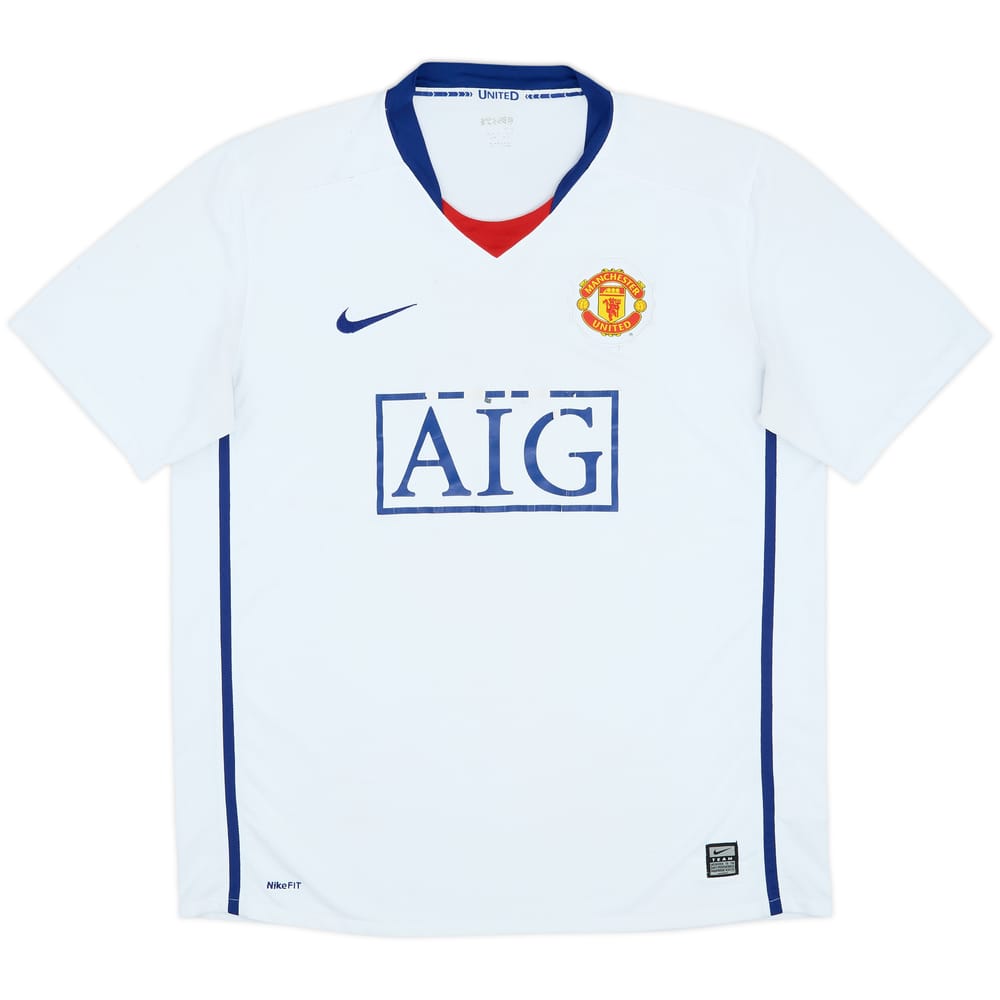 2008-10 Manchester United Away Shirt - 4/10 - (L)