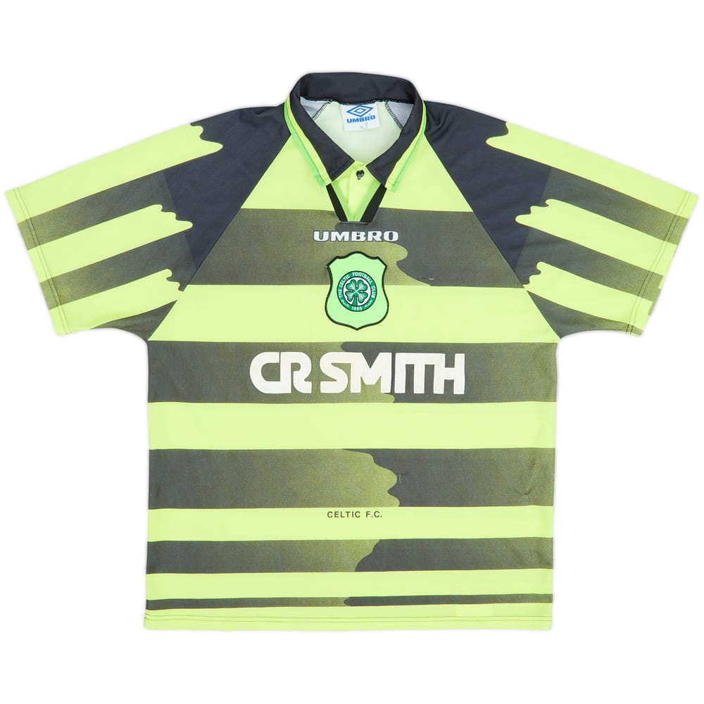 1996-97 Celtic Away Shirt - 8/10 - (XL)