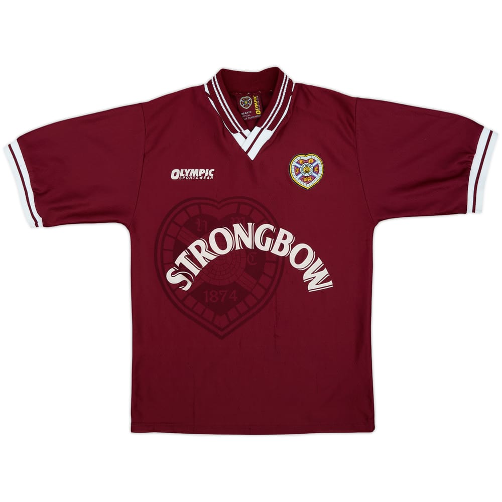 1997-98 Hearts Home Shirt - 8/10 - (S)