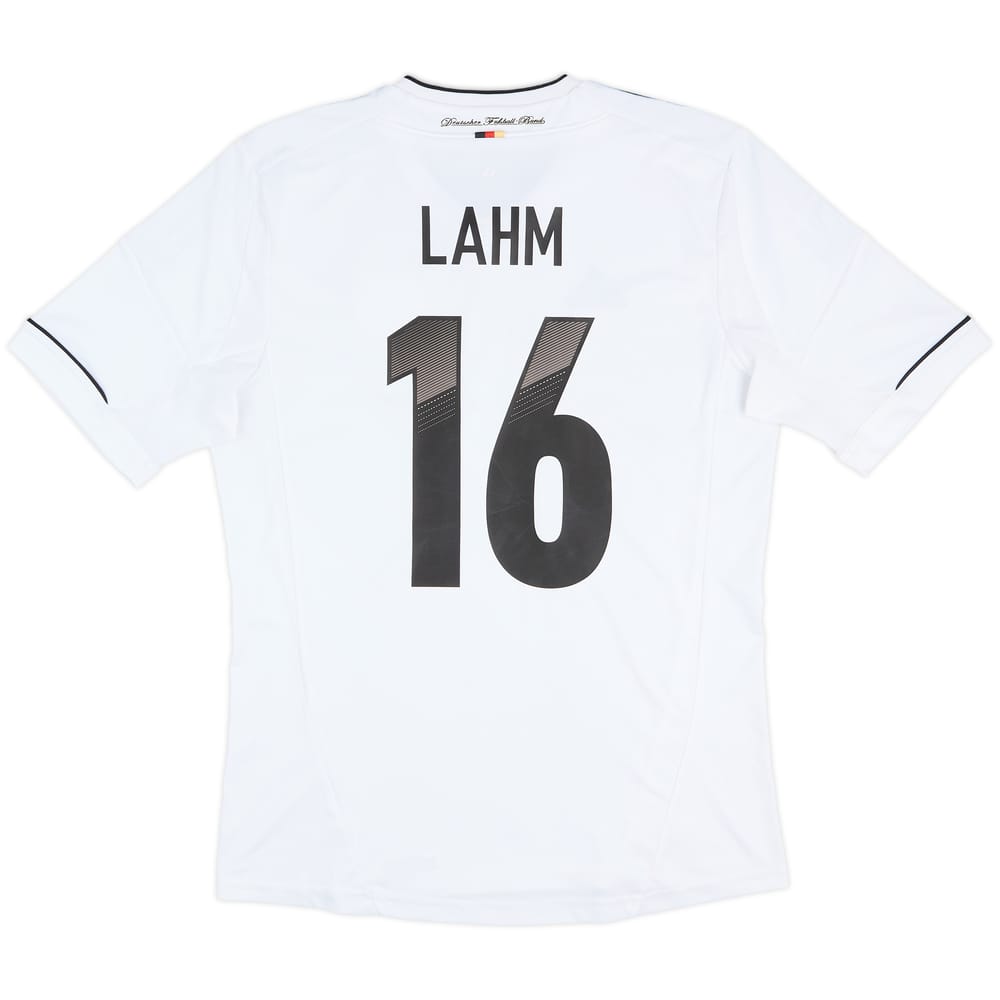 2012-13 Germany Home Shirt Lahm #16 - 8/10 - (M)