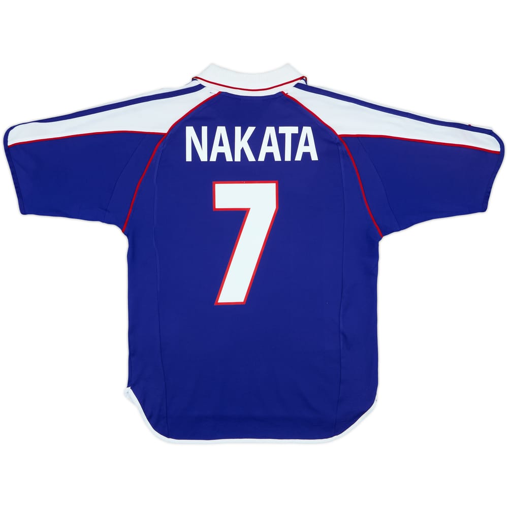 2000-01 Japan Home Shirt Nakata #7 - 8/10 - (L)