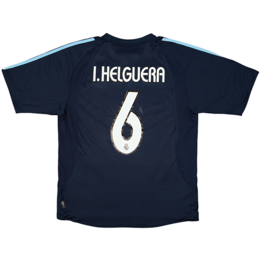 2003-04 Real Madrid Away Shirt I.Helguera #6 - 6/10 - (L)