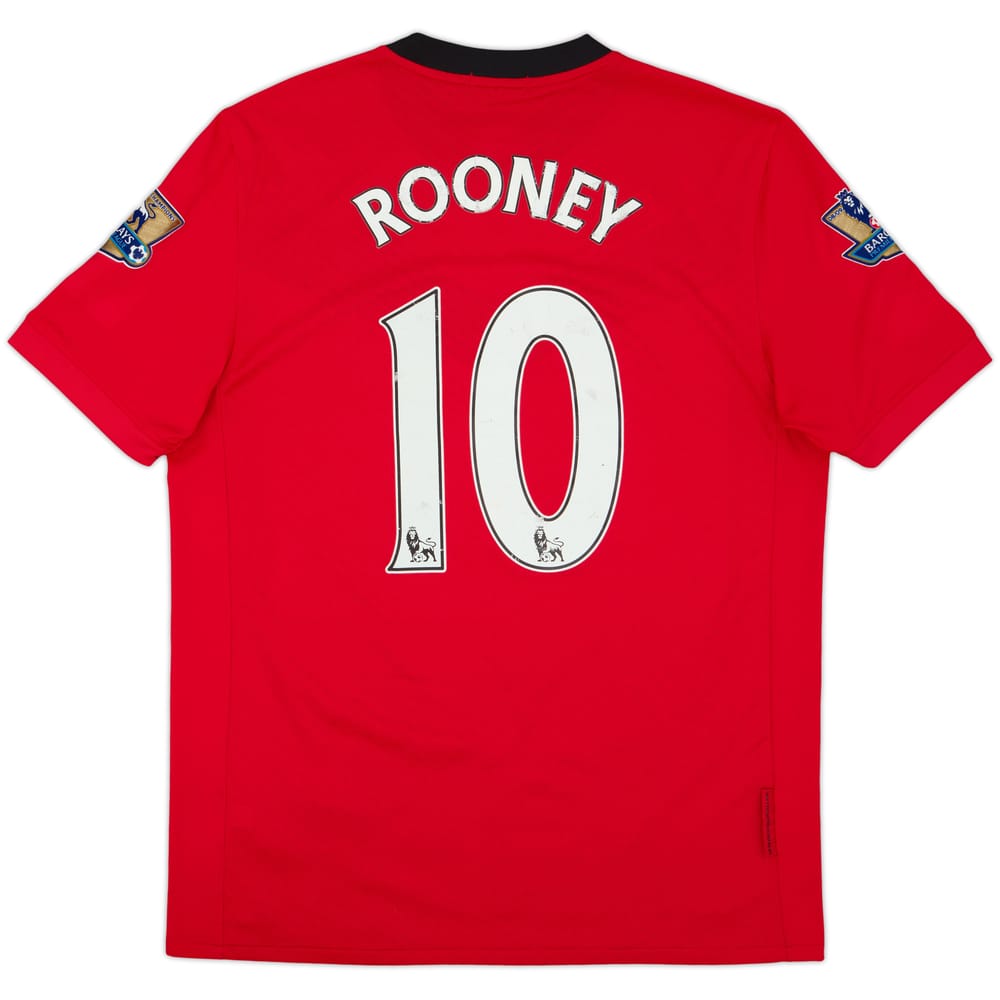 2009-10 Manchester United Home Shirt Rooney #10 - 5/10 - (M)