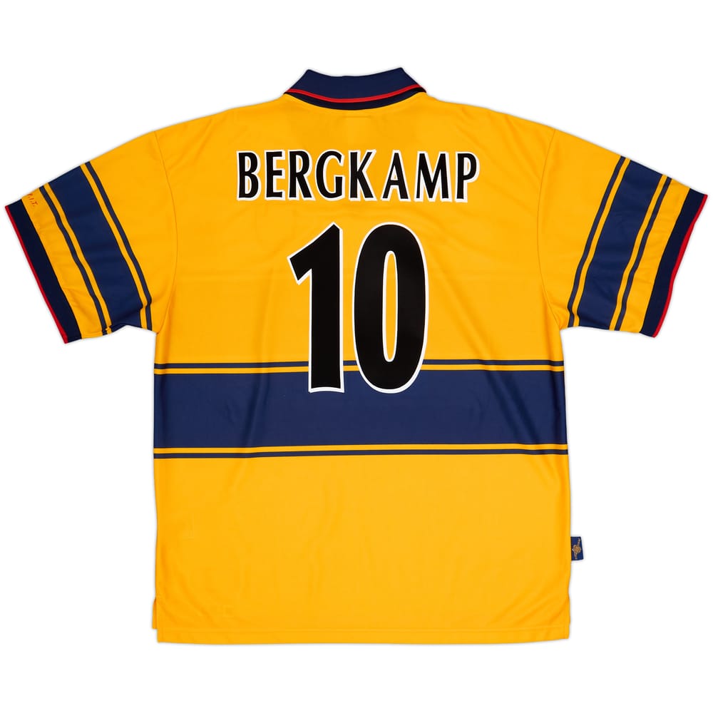 1997-99 Arsenal Camiseta Visitante Bergkamp #10 - 8/10 - (XXL)