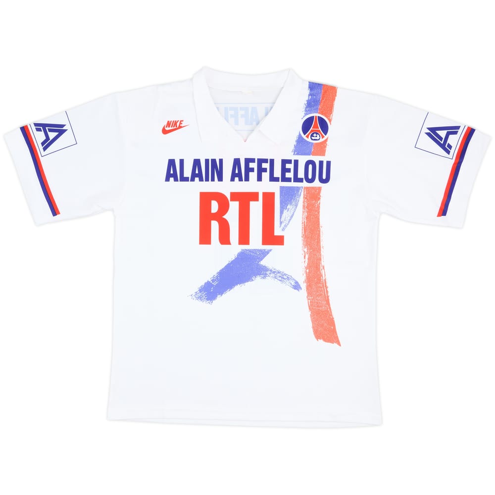 Camiseta de visitante del Paris Saint-Germain 1990-91 #11 - 9/10 - (M)