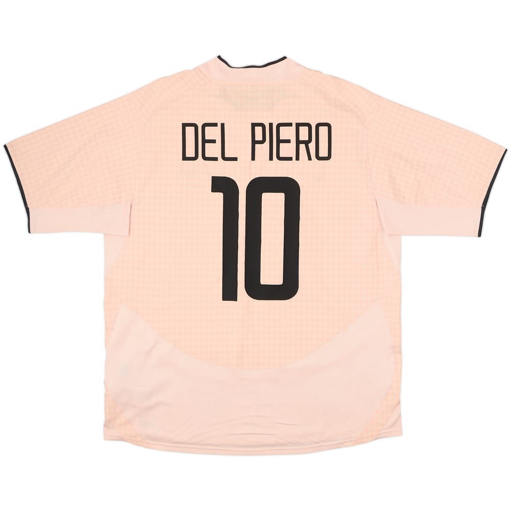 2003-04 Juventus Away Shirt Del Piero #10 - 10/10 - (XL)