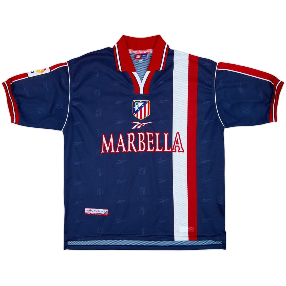 1998-99 Atletico Madrid Away Shirt - 10/10 - (L)
