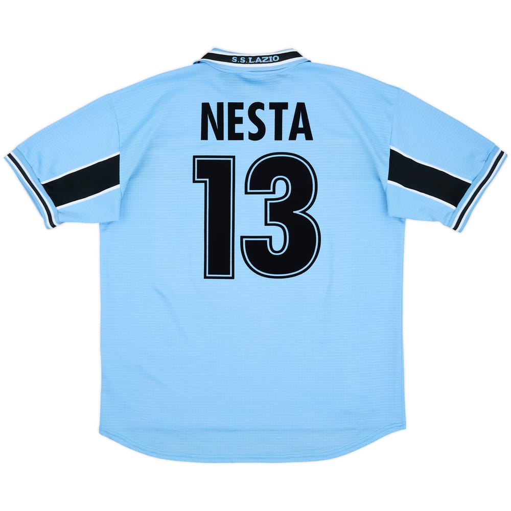 1998-00 Lazio Home Shirt Nesta #13 - 7/10 - (XXL)