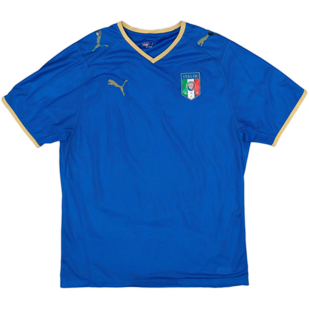2007-08 Italia Camiseta Local - 4/10 - (L)