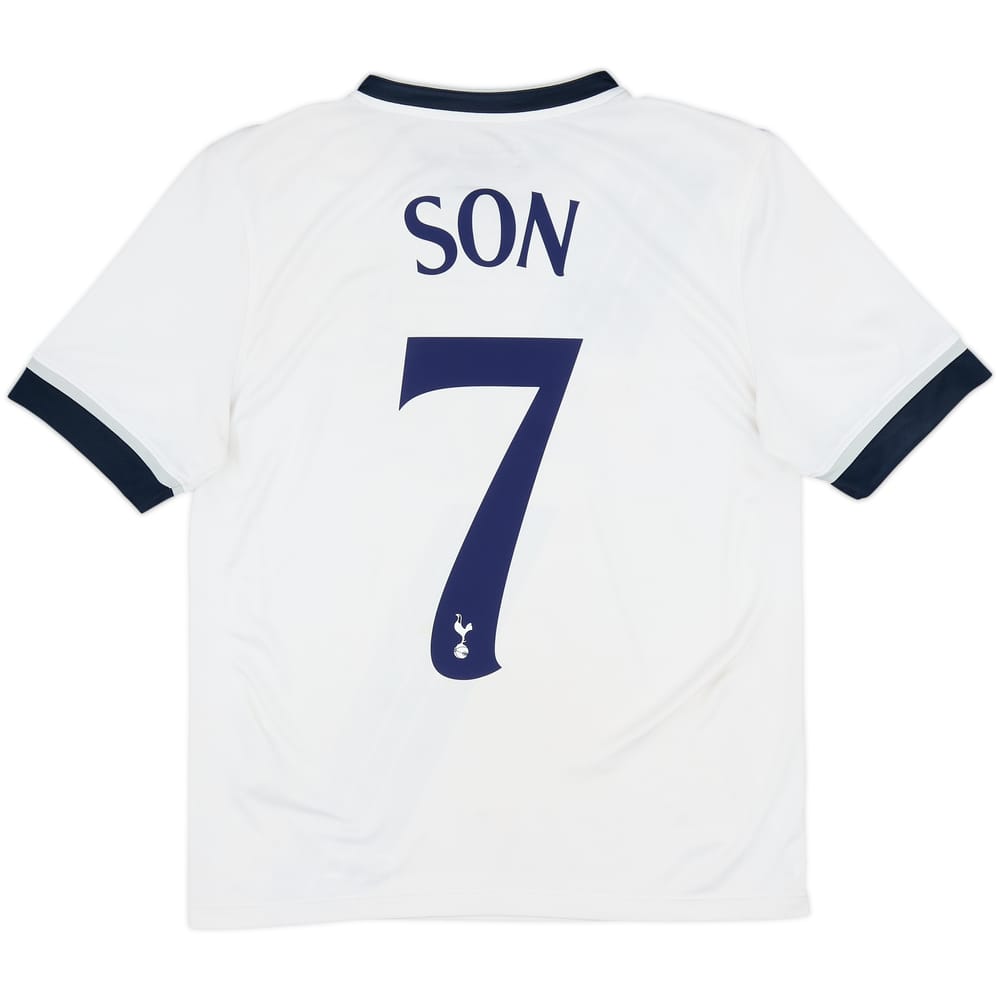 2015-16 Tottenham Home Shirt Son #7 - 6/10 - (XL.Boys)