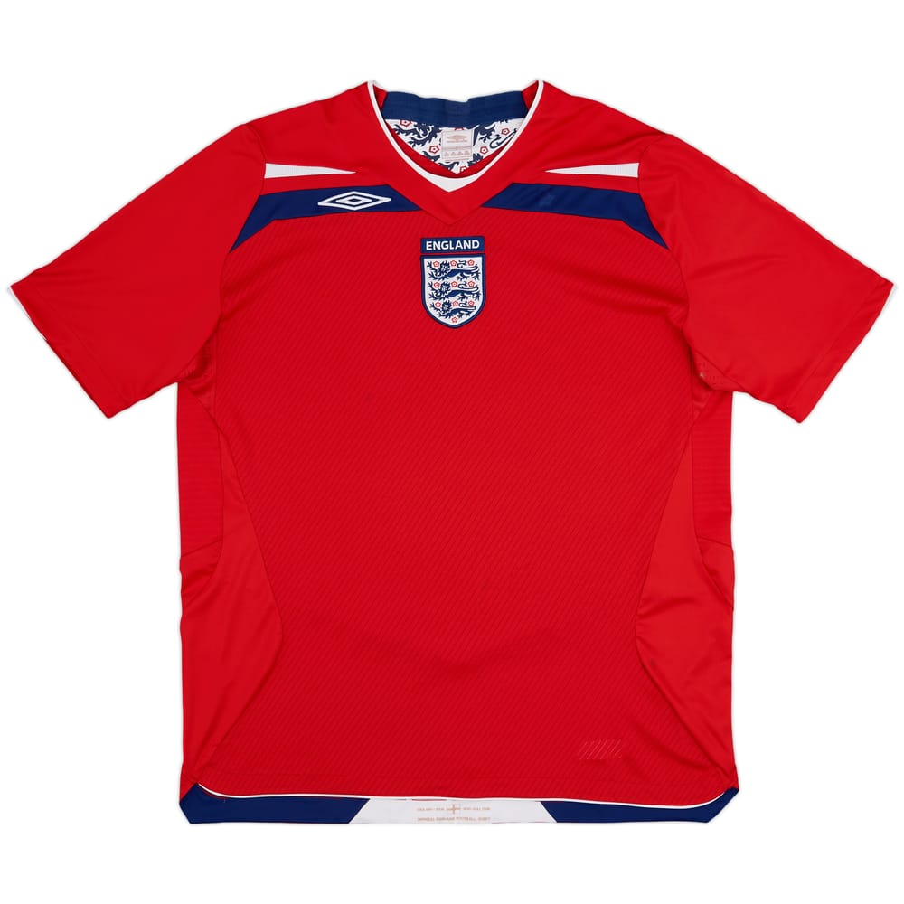 2008-10 England Away Shirt - 5/10 - (XL)