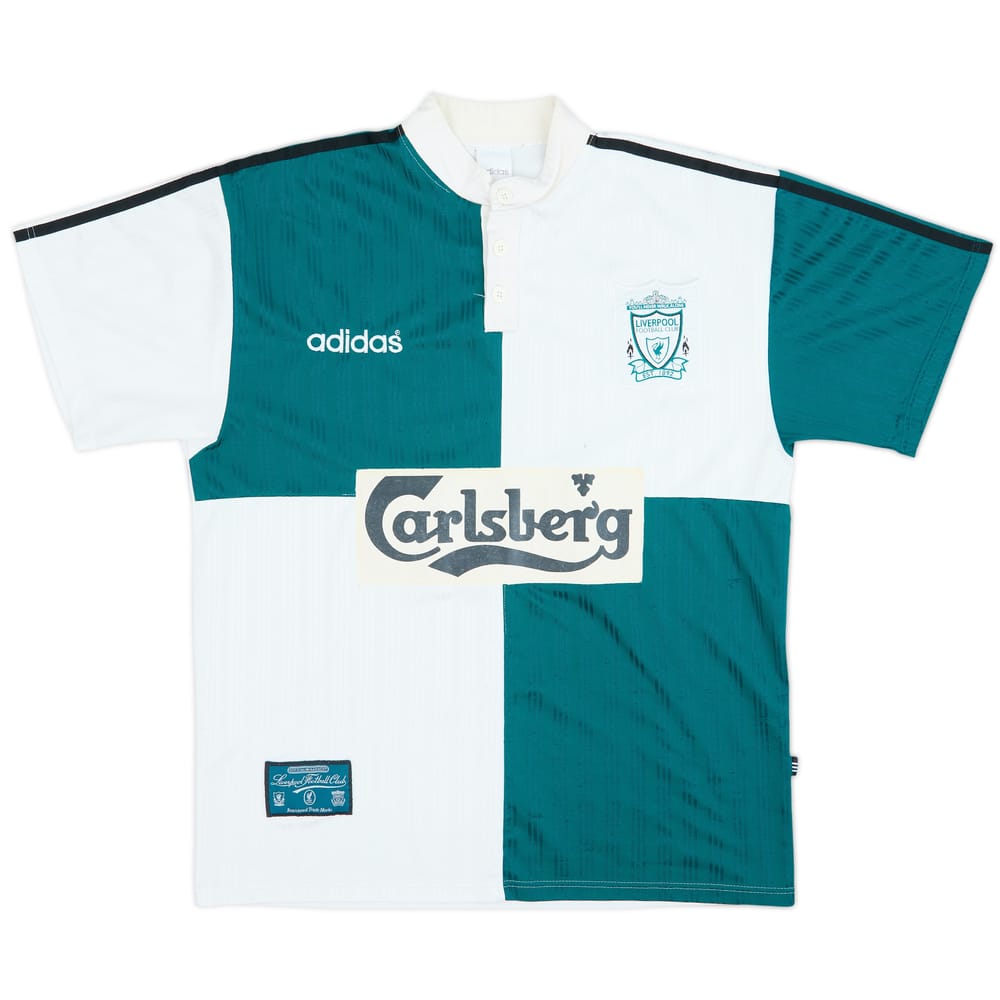 1995-96 Liverpool Camiseta de visitante - 6/10 - (L)