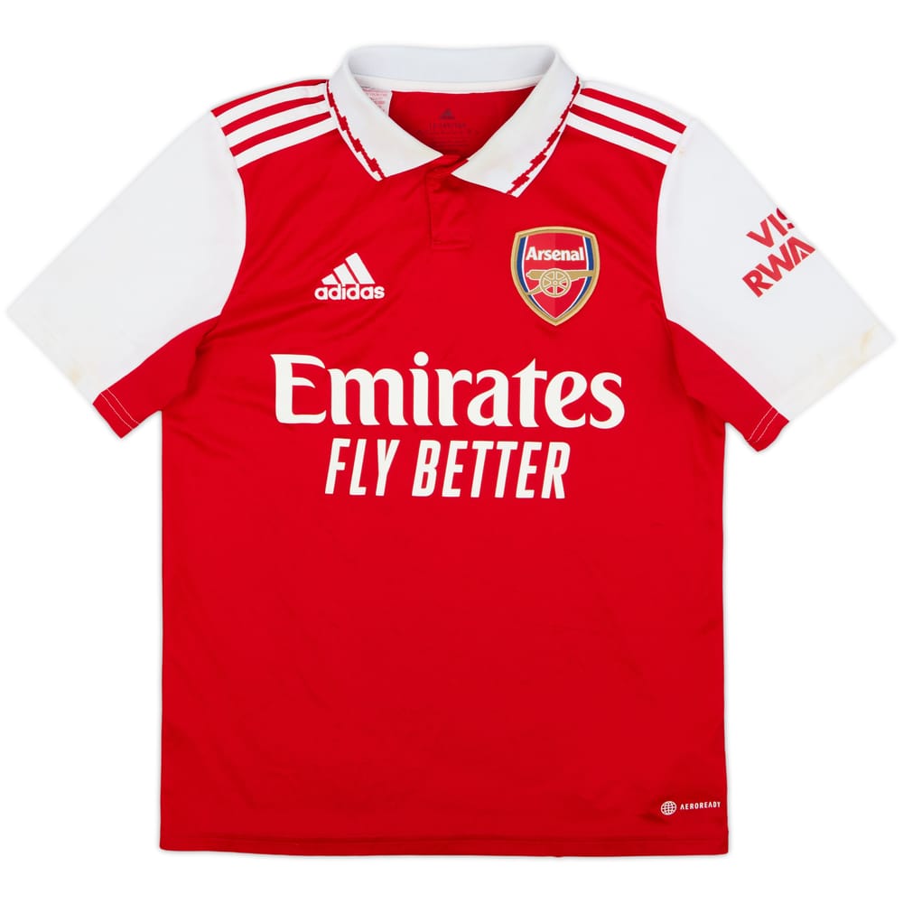 2022-23 Arsenal Home Shirt - 6/10 - (L.Boys)